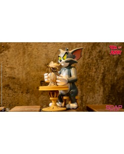 貓和老鼠 - 雕塑家塑像